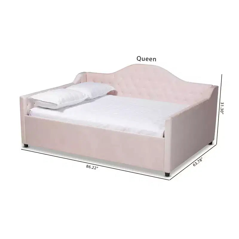 Divano letto Perry Velvet - Baxton Studio