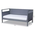 Divano letto doppio Cintia Wood - Baxton Studio