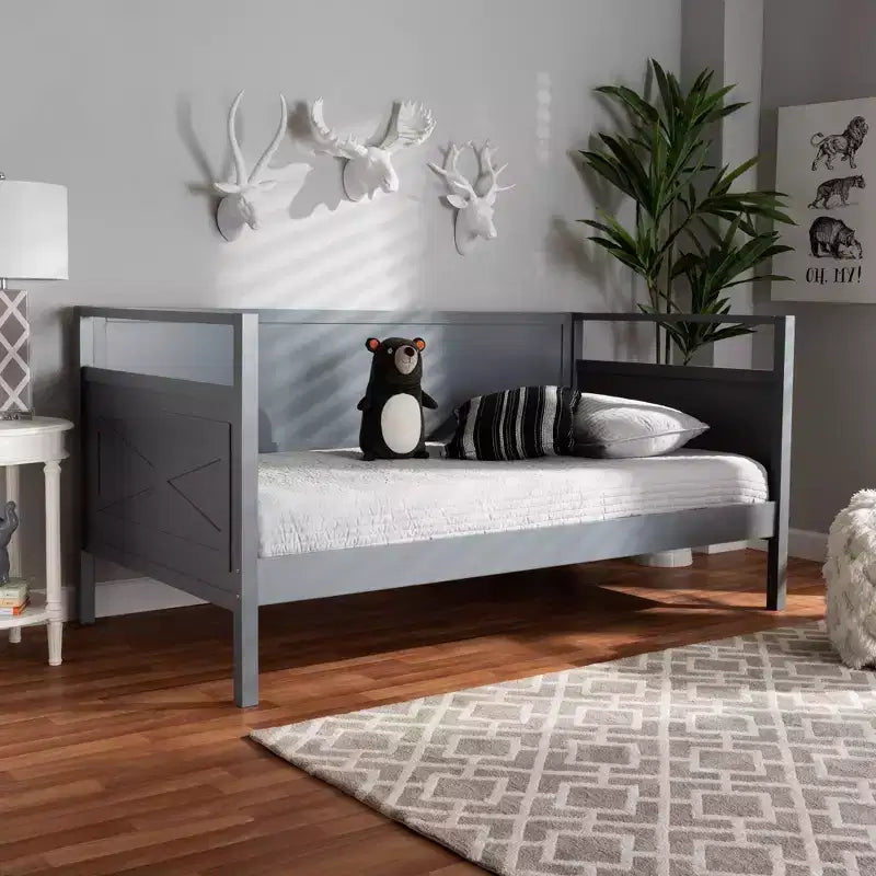 Divano letto doppio Cintia Wood - Baxton Studio