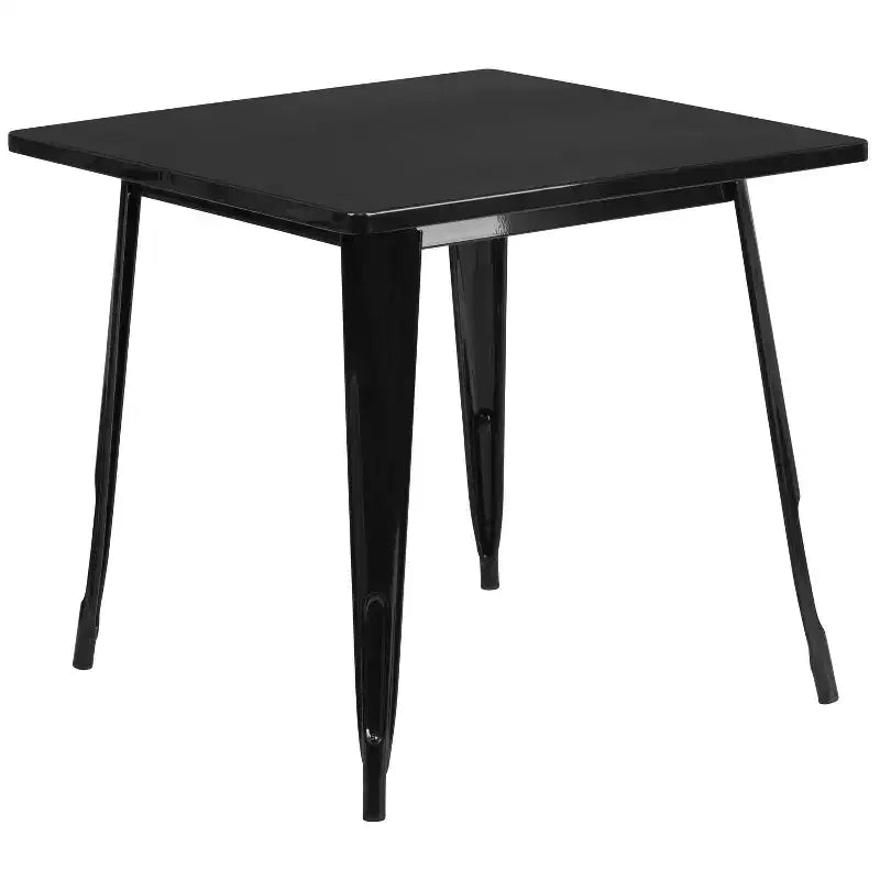Tavolo quadrato da interno/esterno in metallo di livello commerciale Flash Furniture 31.5