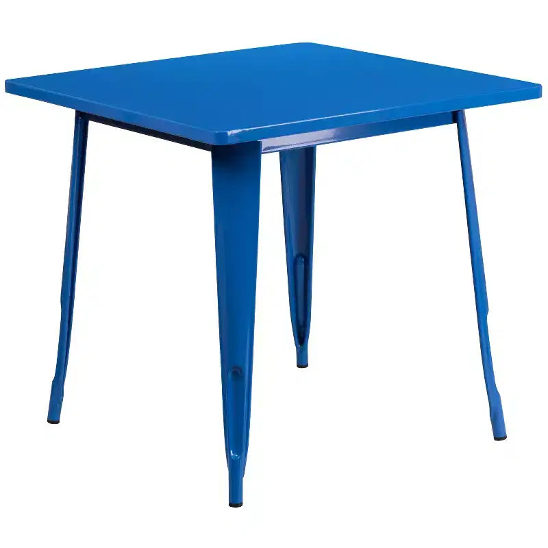 Tavolo quadrato da interno/esterno in metallo di livello commerciale Flash Furniture 31.5