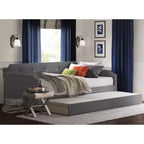 Divano letto imbottito con letto estraibile Bella - Click Decor