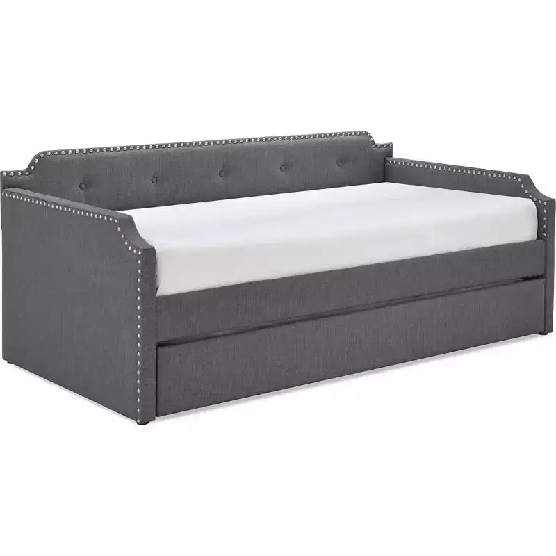 Divano letto imbottito con letto estraibile Bella - Click Decor