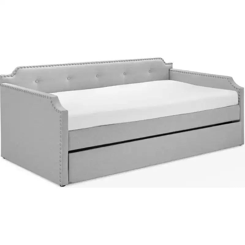 Divano letto imbottito con letto estraibile Bella - Click Decor
