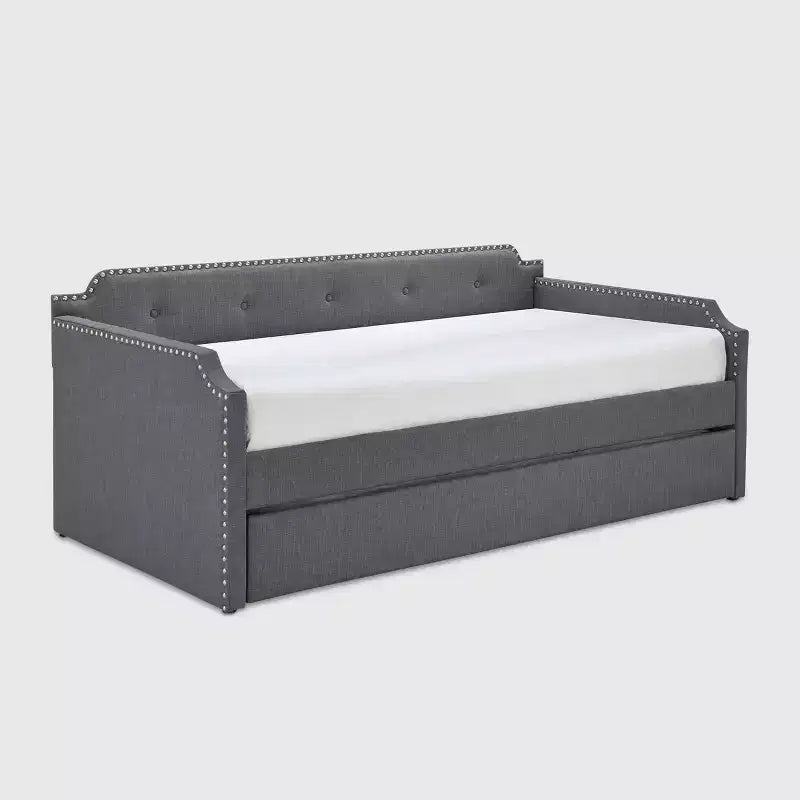 Divano letto imbottito con letto estraibile Bella - Click Decor