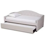 Becker Transitional Daybed con letto estraibile - Baxton Studio