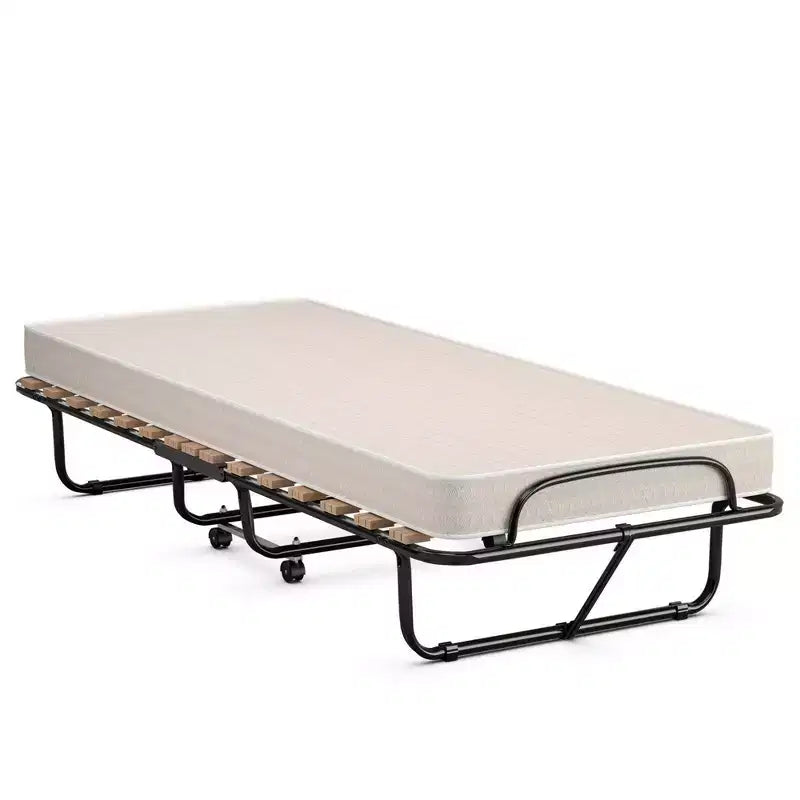 Costway Letto Pieghevole per Ospiti con Materasso in Memory Foam