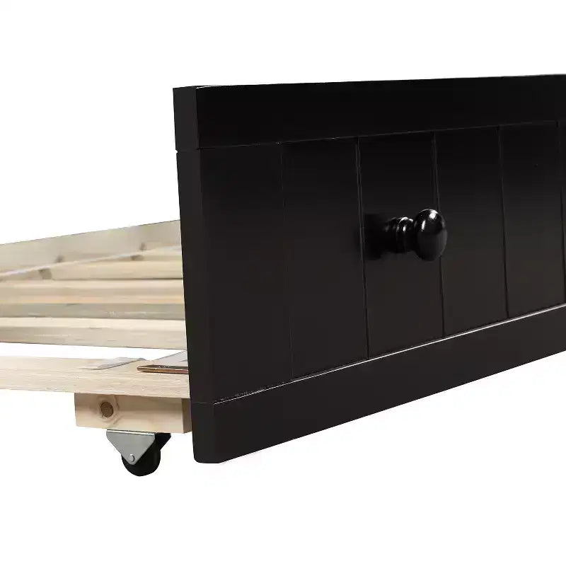 Divano letto a due piazze in legno con letto estraibile - ModernLuxe