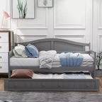 Divano letto a due piazze in legno con letto estraibile - ModernLuxe