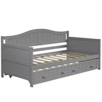 Divano letto a due piazze in legno con letto estraibile - ModernLuxe
