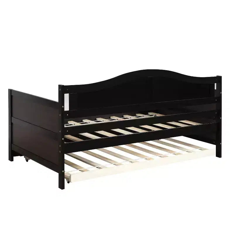 Divano letto a due piazze in legno con letto estraibile - ModernLuxe