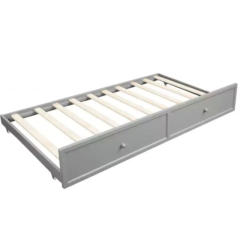 Daybed singolo in legno con letto estraibile-ModernLuxe