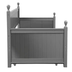 Daybed singolo in legno con letto estraibile-ModernLuxe
