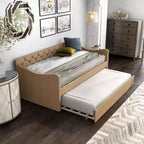 Divano-letto imbottito gemello Alisa con letto estraibile - HOMES: Inside + Out