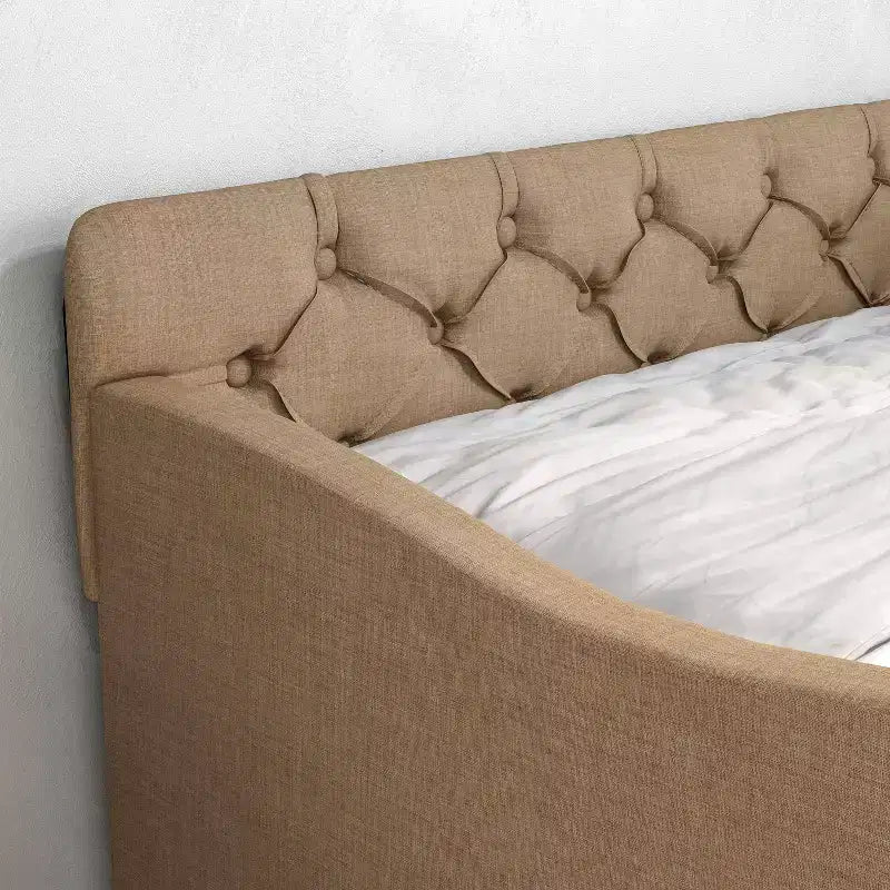 Divano-letto imbottito gemello Alisa con letto estraibile - HOMES: Inside + Out