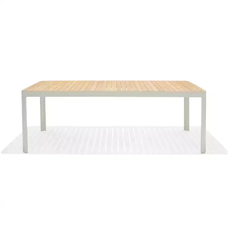 Set da pranzo rettangolare in teak da esterno Amazonia Teak
