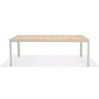 Set da pranzo rettangolare in teak da esterno Amazonia Teak