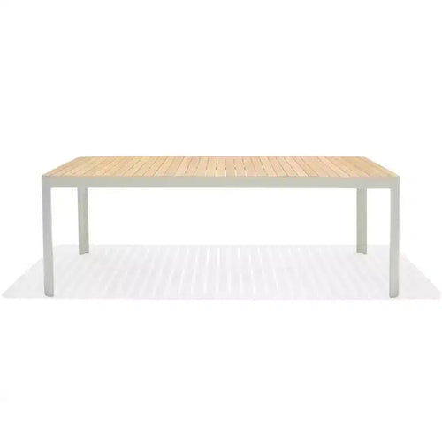 Set da pranzo rettangolare in teak da esterno Amazonia Teak