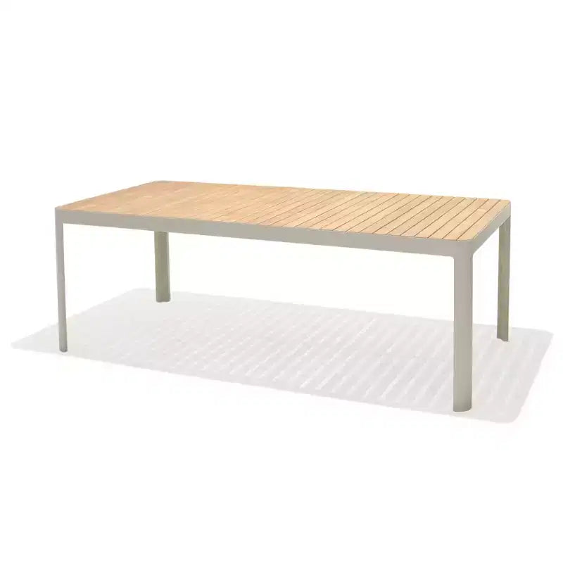 Set da pranzo rettangolare in teak da esterno Amazonia Teak