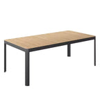 Set da pranzo rettangolare in teak da esterno Amazonia Teak