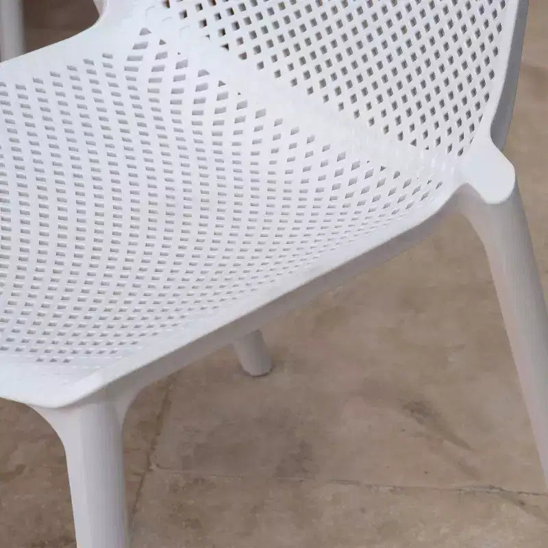 Set da pranzo da esterno rettangolare CozyCraze in eucalipto a 9 pezzi Amazonia