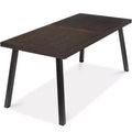 Best Choice Products Tavolo da Picnic/Pranzo Rustico da 6 Posti in Legno di Acacia per Interni/Esterni con Gambe in Metallo