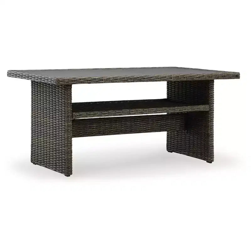 Signature Design by Ashley Brook Ranch Outdoor Multi-use Table, Brown