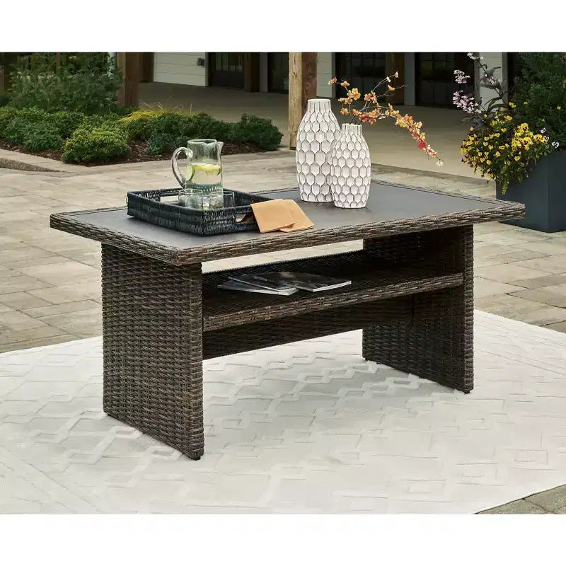 Tavolo multiuso da esterno Signature Design by Ashley Brook Ranch, marrone