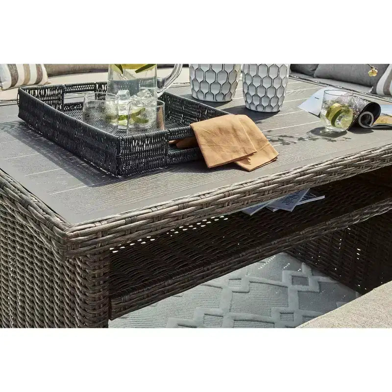 Tavolo multiuso da esterno Signature Design by Ashley Brook Ranch, marrone