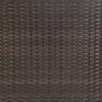 Tavolo da Bar Flash Furniture Marco per Interni/Esterni in Rattan Intrecciato con 2 Ripiani