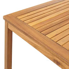 Set da pranzo da esterno Alaterre Furniture 6 pz, tavolo Okemo con ombrellone a inclinazione automatica da 3 m