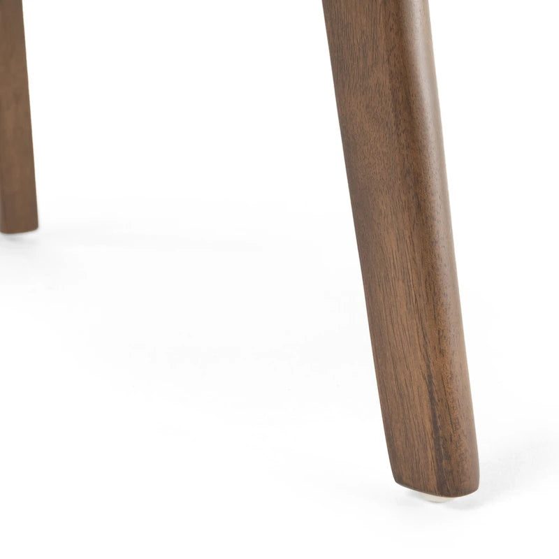 Sedie da pranzo in legno con rivestimento in tessuto (set da 2) di Christopher Knight
