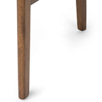 Sedie da pranzo in legno con rivestimento in tessuto (set da 2) di Christopher Knight