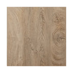 Tavolino da salotto quadrato con finitura in legno impiallacciato nero/naturale, 1 persona