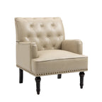 Poltrona accentata capitonné in ecopelle nera/marrone/beige – confezione da 1 o 2 pezzi
