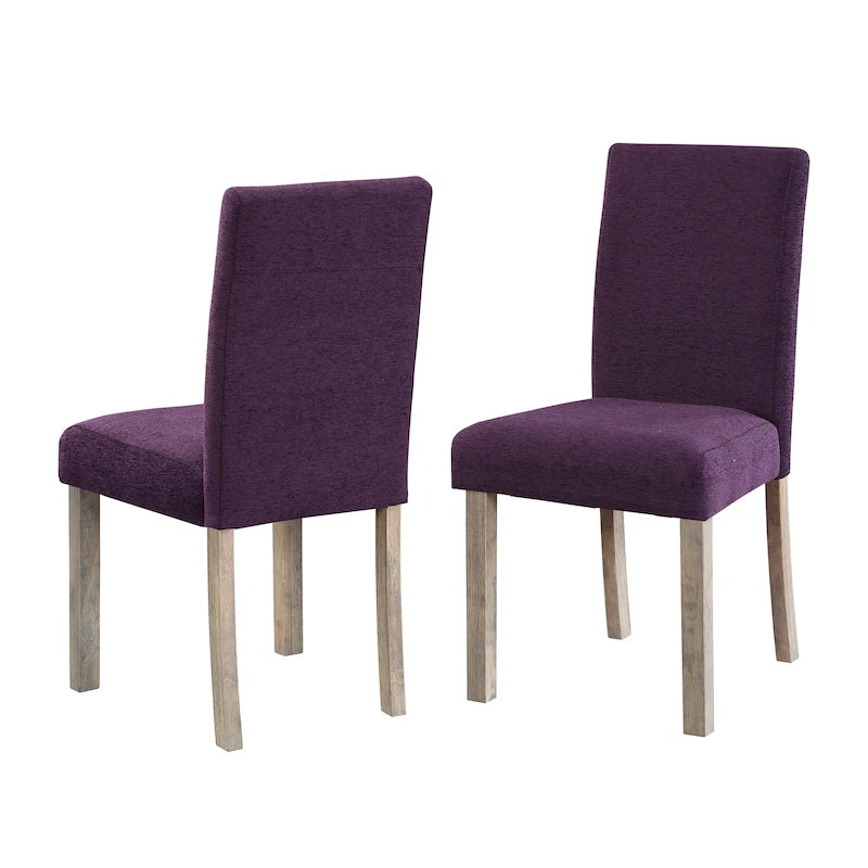 Sedia da pranzo Bouclé – Colori multipli, Set da 2