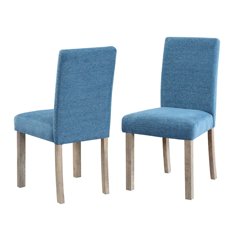 Sedia da pranzo Bouclé – Colori multipli, Set da 2