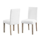 Sedia da pranzo Bouclé – Colori multipli, Set da 2