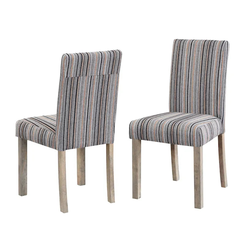 Sedia da pranzo Bouclé – Colori multipli, Set da 2