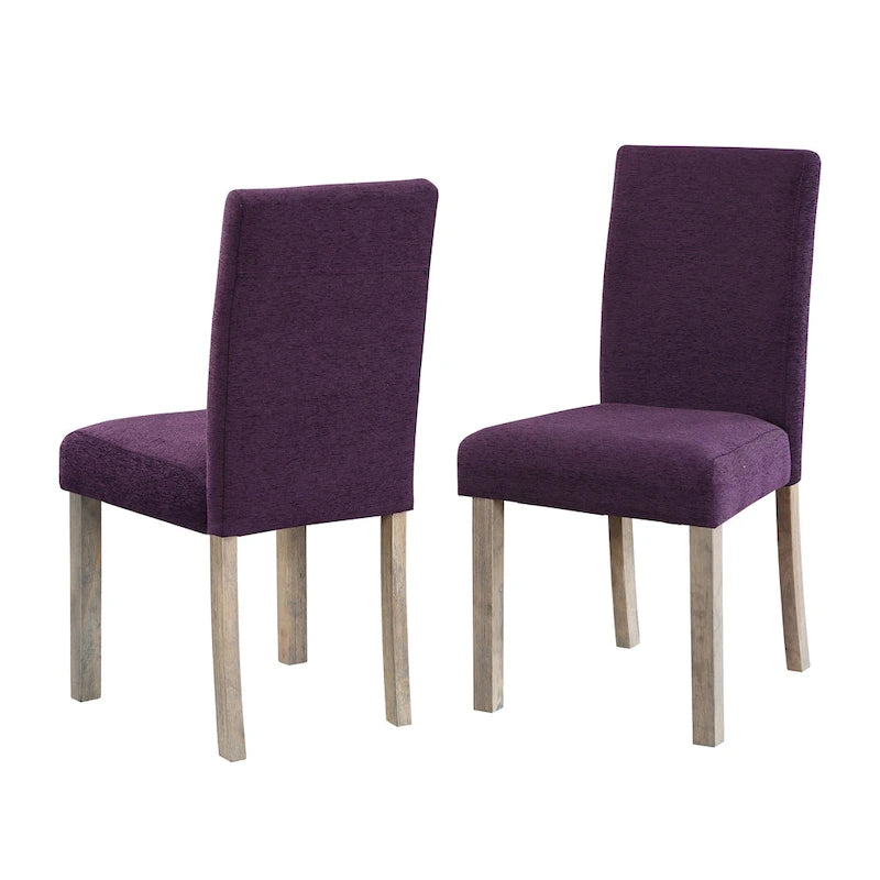 Sedia da pranzo Bouclé – Colori multipli, Set da 2