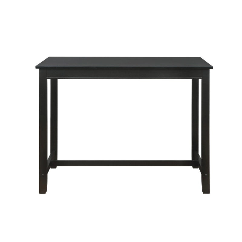 Tavolo alto da pub, noce / marrone rustico / nero / marrone / naturale, 4 posti