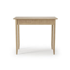 Scrivania con cassetto stile Shaker, colore bianco/ciliegio — 1 persona