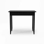 Scrivania con cassetto stile Shaker, colore bianco/ciliegio — 1 persona