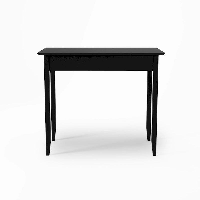 Scrivania con cassetto stile Shaker, colore bianco/ciliegio — 1 persona
