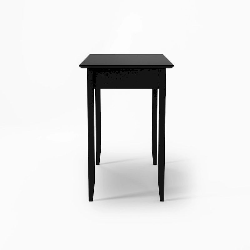 Scrivania con cassetto stile Shaker, colore bianco/ciliegio — 1 persona