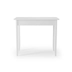 Scrivania con cassetto stile Shaker, colore bianco/ciliegio — 1 persona