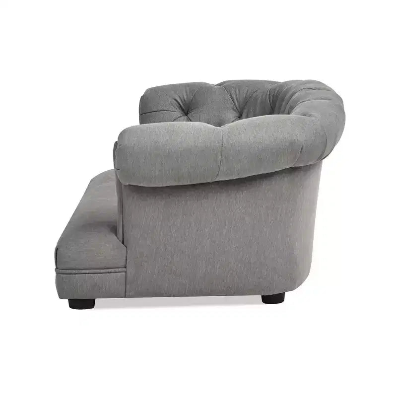 Jennifer Taylor Home Kiki Divano Letto Chesterfield per Cani da 36,5", Medio