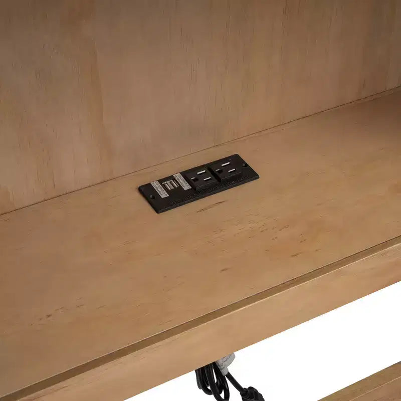 Divano letto a una piazza con letto estraibile/2 cassetti, armadietti e porte USB 4B - ModernLuxe