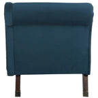 Chaise longue Mid-Century Modern con cuscino, 1 posto – Grigio / Blu scuro / Marrone chiaro / Blu ardesia / Smeraldo