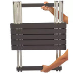 Tavolo da campeggio pieghevole portatile GCI Outdoor Compact Aluminum - Nero